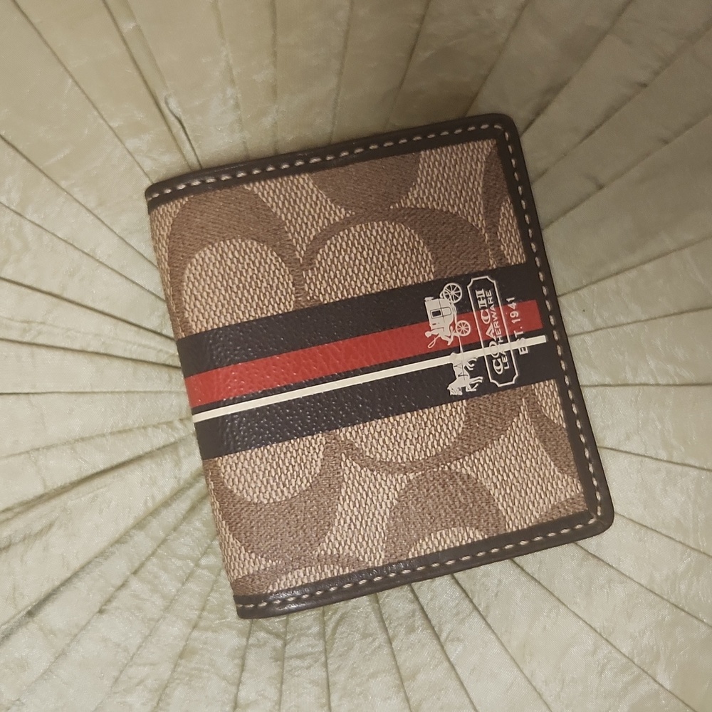 Coach mini wallet